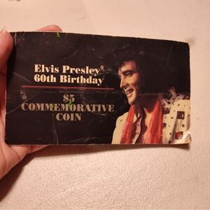 Elvis Presley's 60th birthday $5.00 commemorative
